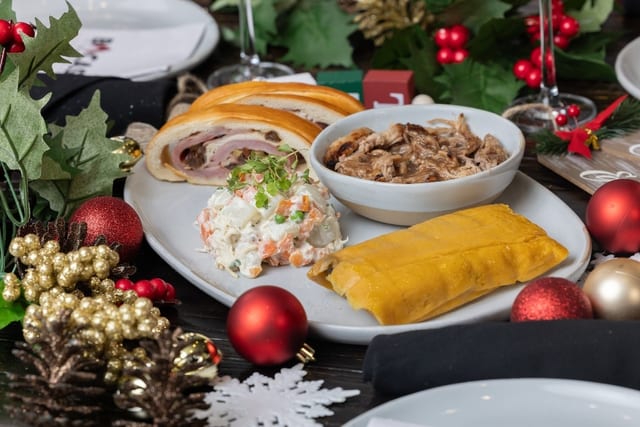 Plato Navideño.