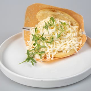 Shredded White Cheese Arepa