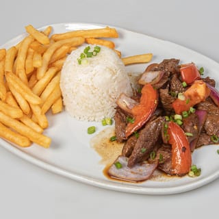 Wok-Smoked Lomo Steak