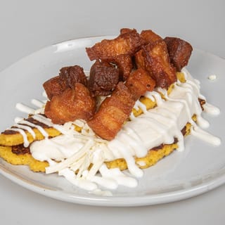 Pork Belly Cachapa