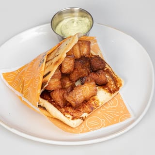 Pork Belly Arepa