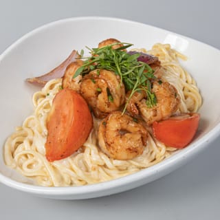 Creamy Noodles W/ Shrimp
