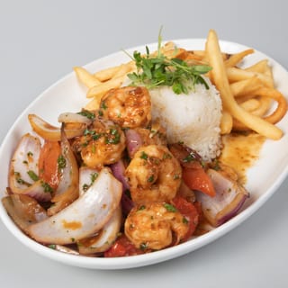 Traditional Wok Smoked Shrimp