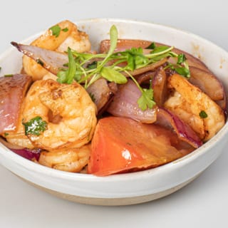 +Half side Wok Smoked Shrimp