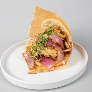 Arepa Wok Smoked Chicken