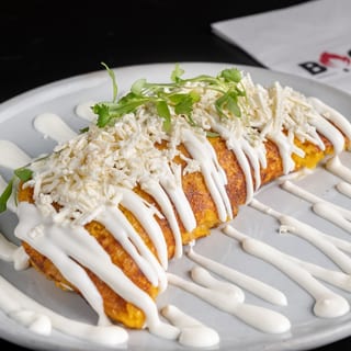 Cachapa W/ Soft White Cheese