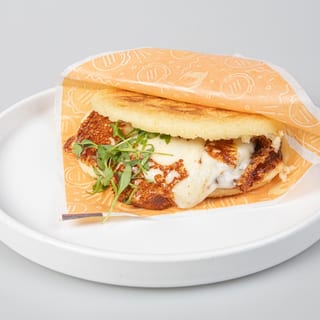 Grilled White Cheese Arepa