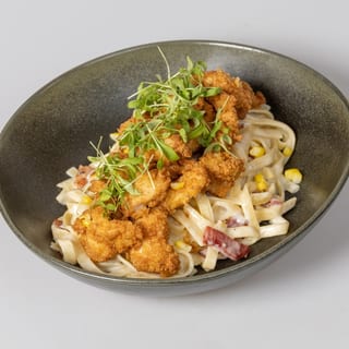 Crispy Chicken Carbonara