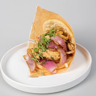 Arepa Wok Smoked Chicken